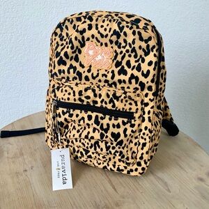 Pura Vida Leopard Print Backpack, 12 Liters